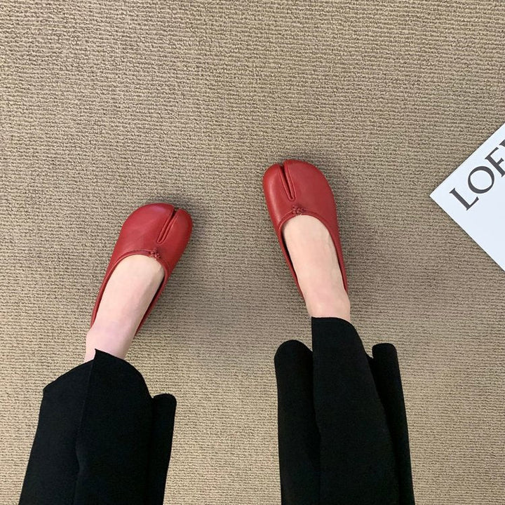 Damen Elegante Ballerinas mit dekorativem Besatz und weichem Fußbett Drune
