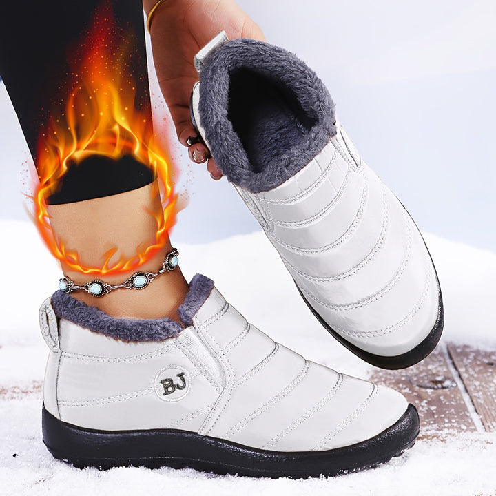 Damen Komfortable Winterboots mit kuscheligem Futter und rutschfester Sohle Drune