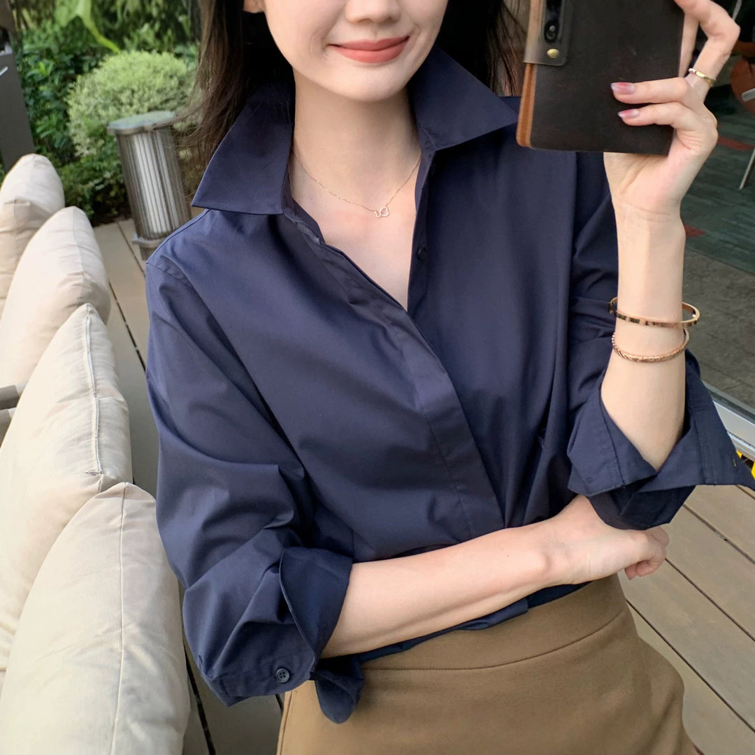 Damen Elegante und lässige Bluse Drune