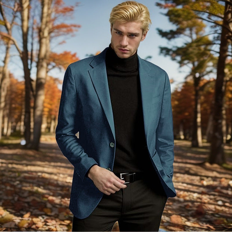 Herren Eleganter Blazer mit stilvollem Schnitt und hochwertigem Material Drune