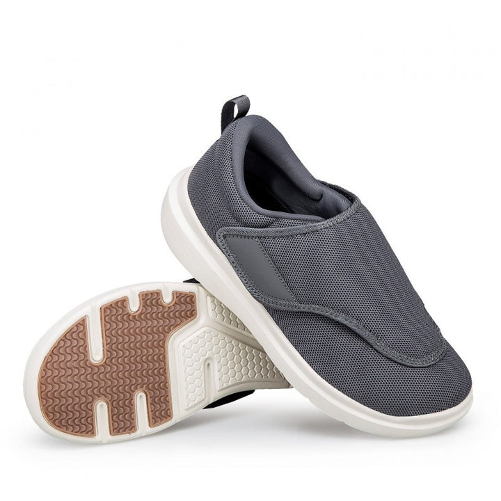 Herren Atmungsaktive Slip-On Sneaker mit Klettverschluss Drune