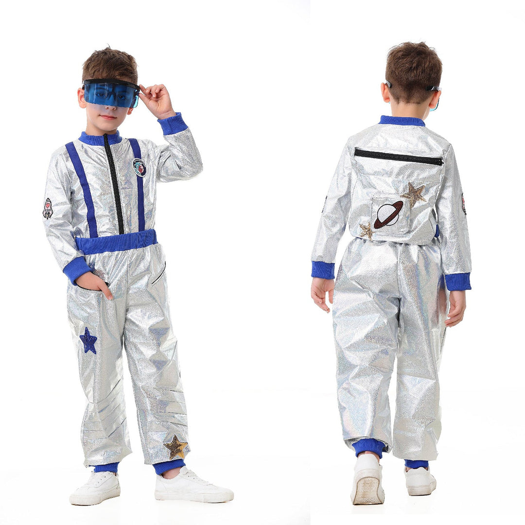 Jungen-Raumanzug mit schimmernden Details Drune