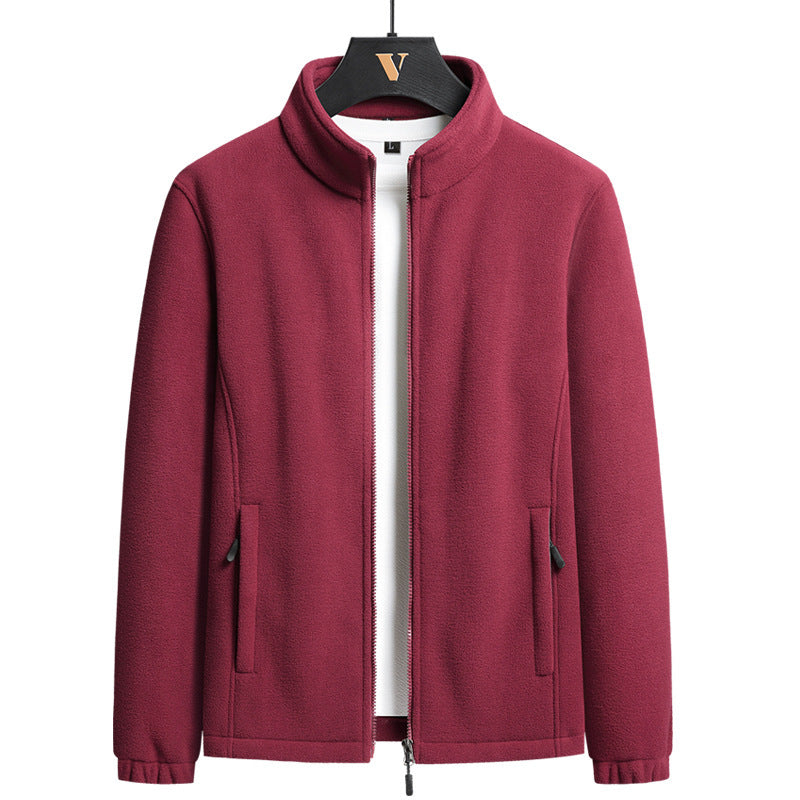 Herren Bequeme Fleecejacke Drune