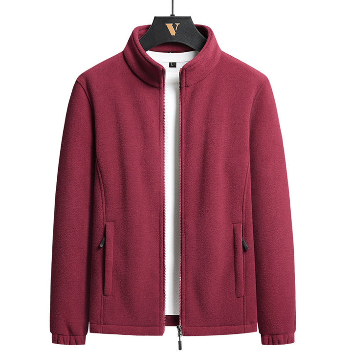 Herren Bequeme Fleecejacke Drune