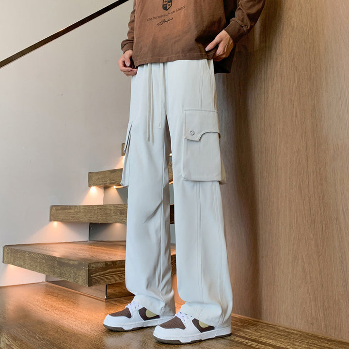 Herren Weite Cargo-Hose