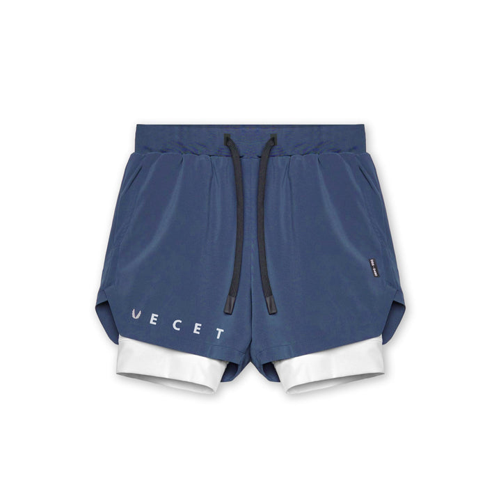 Drune | Doppellagige Shorts mit Tasche