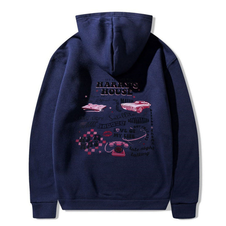 Damen Kapuzenpullover mit einzigartigem Grafikdesign Drune