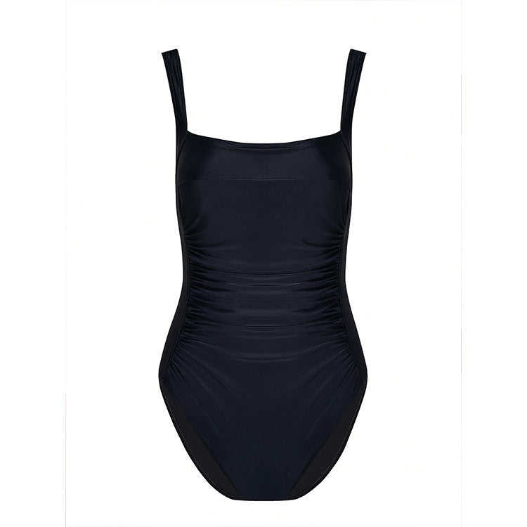 Damen Figurformender Einteiler Badeanzug Drune