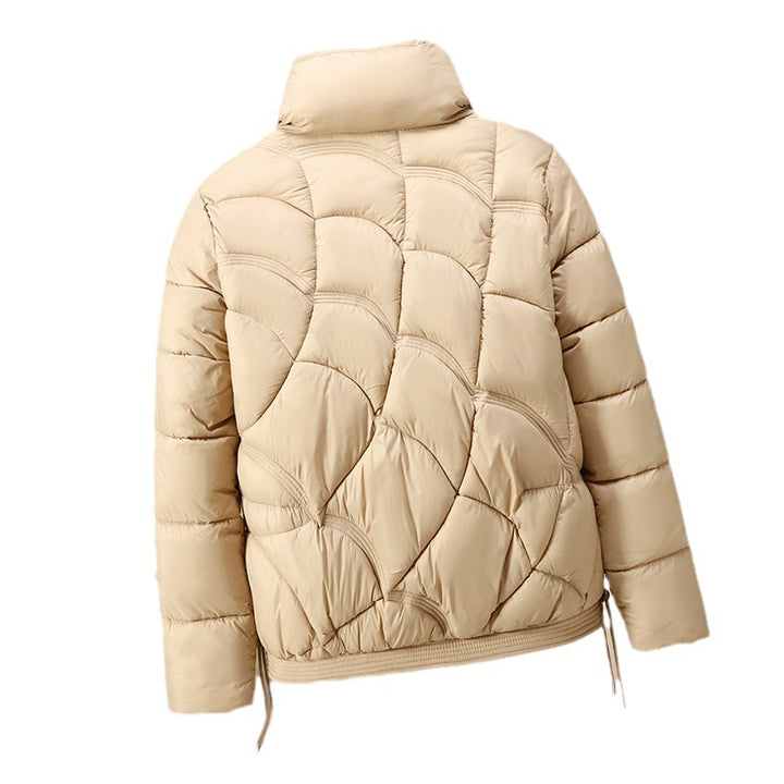 Damen Trendiger gepolsterter Blouson mit praktischen Schnürdetails Drune