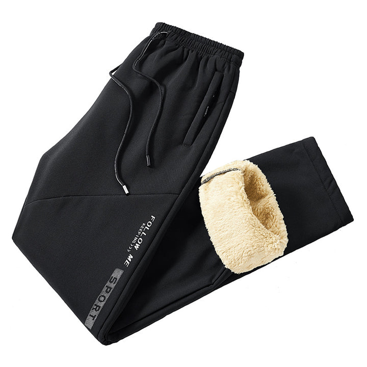 Herren Sportive Jogginghose im Tapered Fit mit Tunnelzug und elastischen Bündchen Drune
