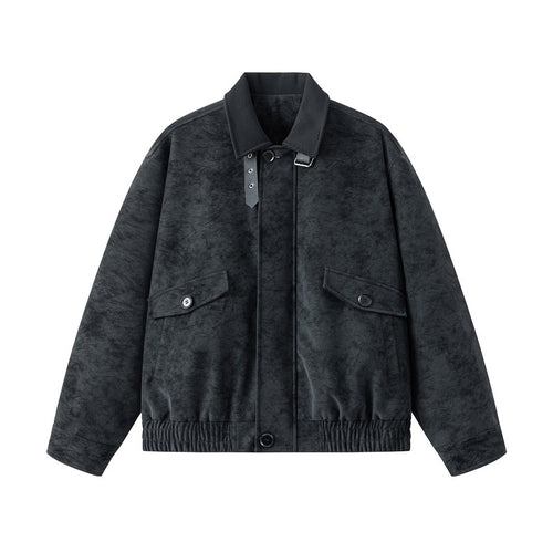 Damen Modische Übergangsjacke mit Taschen Drune