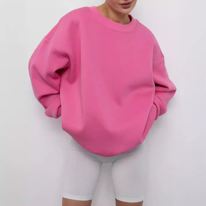 Damen oversized Komfort-Sweatshirt Drune