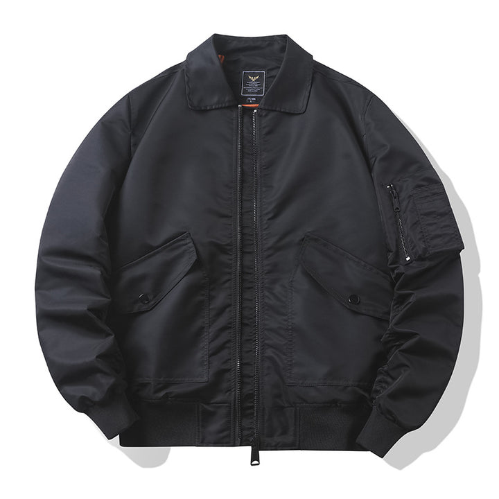 Herren Modische Bomberjacke mit vielen praktischen Taschen Drune