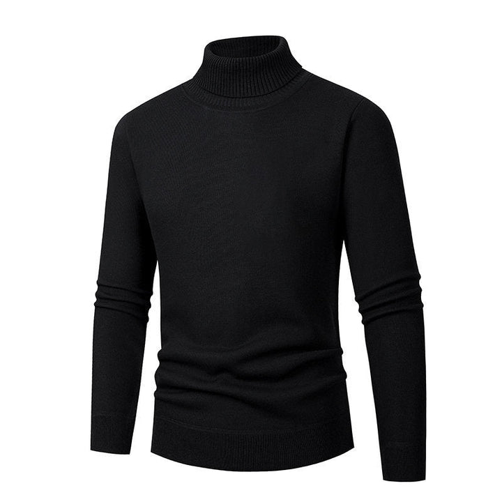 Herren eleganter Rollkragenpullover aus hochwertigem Material Drune