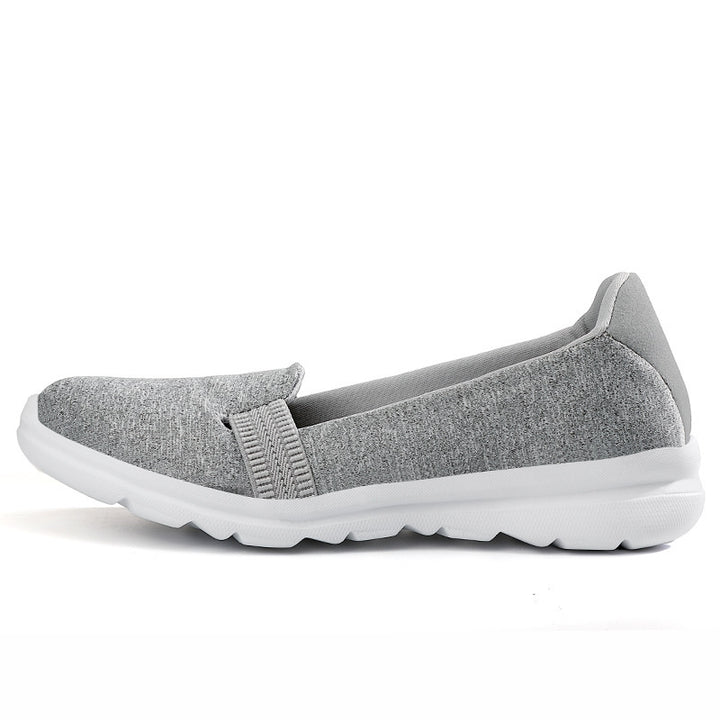 Damen Leichter Strick-Slipper mit elastischem Einstieg und gedämpfter Komfortsohle Drune