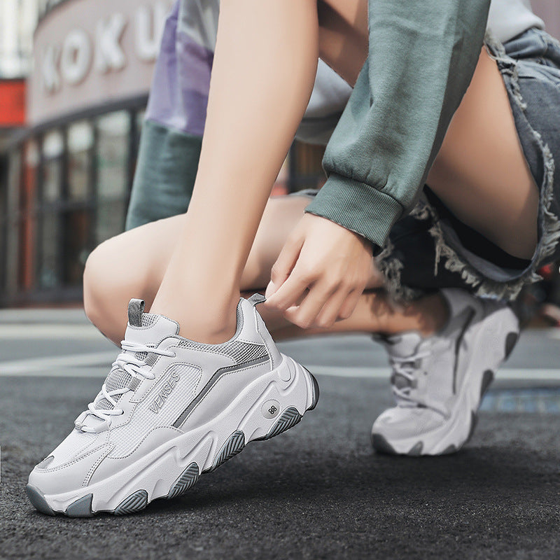 Herren Erhöhte Stützende Sneakers mit Atmungsaktivem Mesh und Polsterung Drune