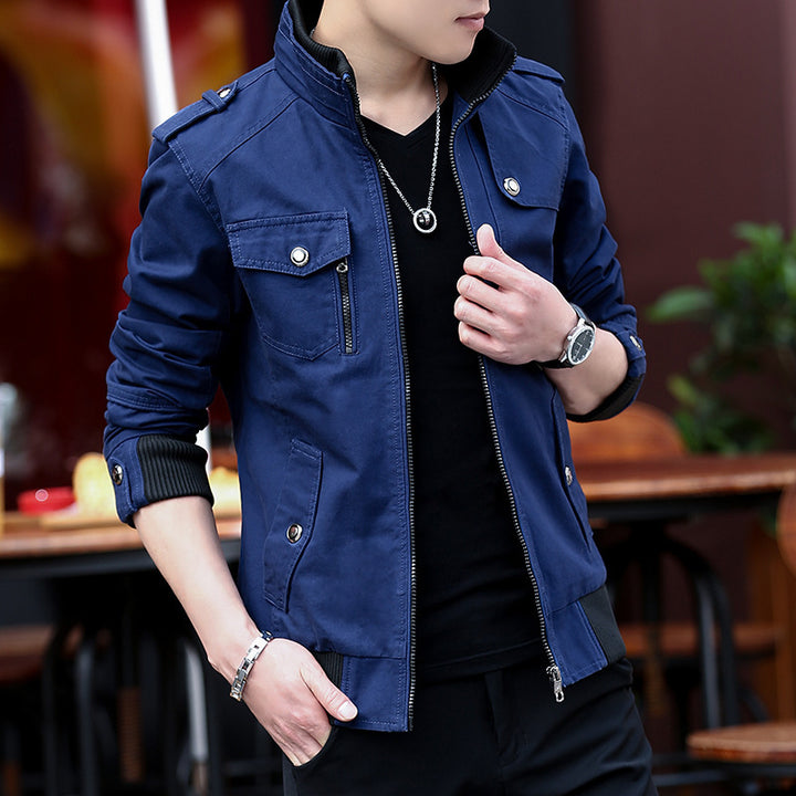 Herren Canvas-Fieldblouson Drune