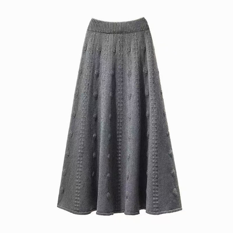 Damen Eleganter, schwingender Maxirock Drune