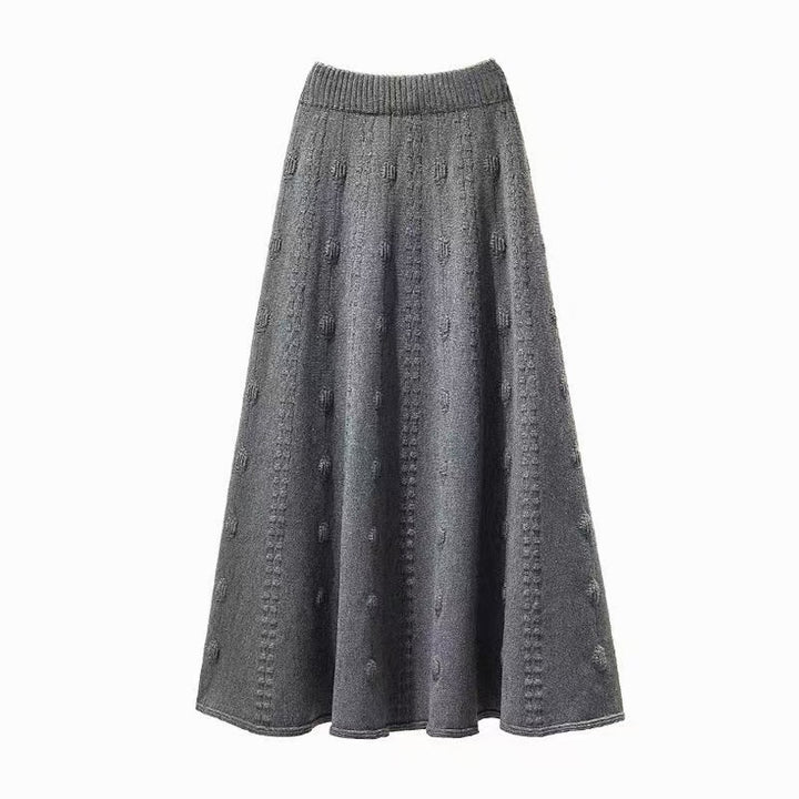 Damen Eleganter, schwingender Maxirock Drune