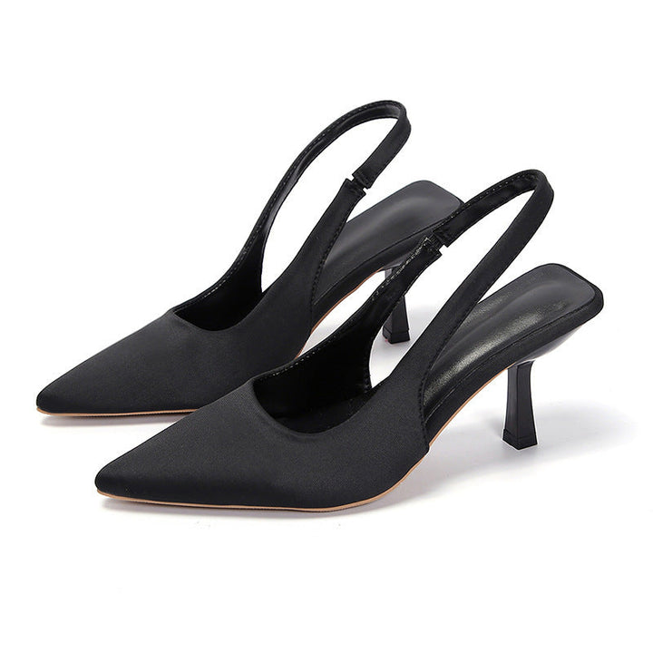 Damen Slingback-Pumps mit spitzem Zehenbereich und elegantem Absatz Drune