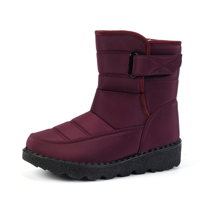 Damen Warmgefütterte Stiefel Drune