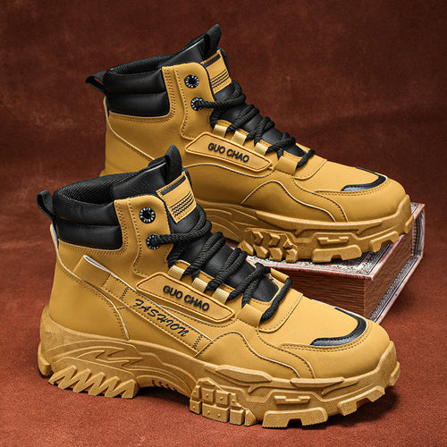 Damen Sportliche Hiking Stiefel mit rutschfester Sohle und atmungsaktivem Obermaterial Drune