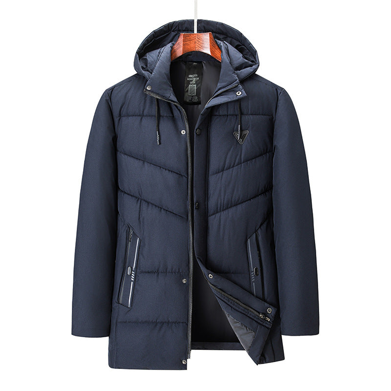 Herren Multifunktionale Steppjacke mit Kapuze Drune