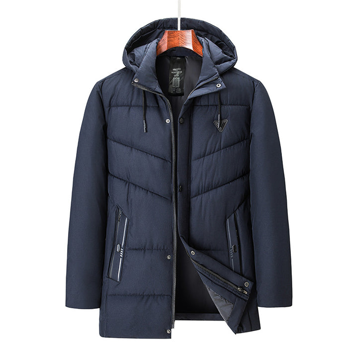 Herren Multifunktionale Steppjacke mit Kapuze Drune