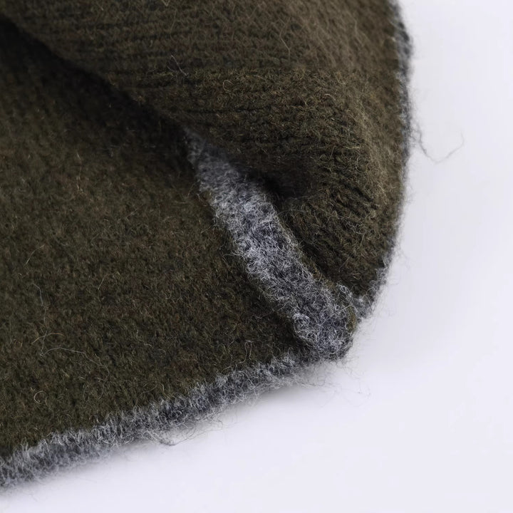 Damen Kurz geschnittene Boxy-Jacke aus Bouclé‑Wollmix mit offenem V‑Ausschnitt Drune