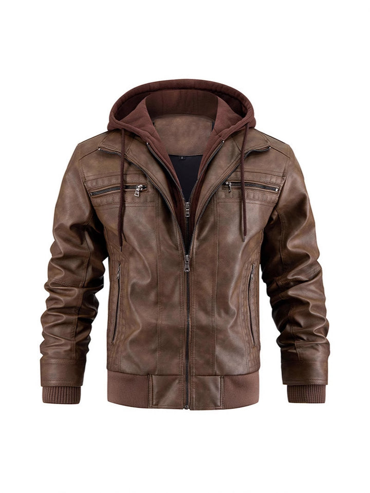 Drune | Premium Lederjacke für den Winter für Männer