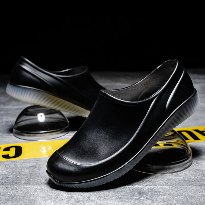 Unisex Wasserdichte Schlupf-Clogs mit stoßdämpfender EVA-Sohle und ergonomischer Fußmulde Drune