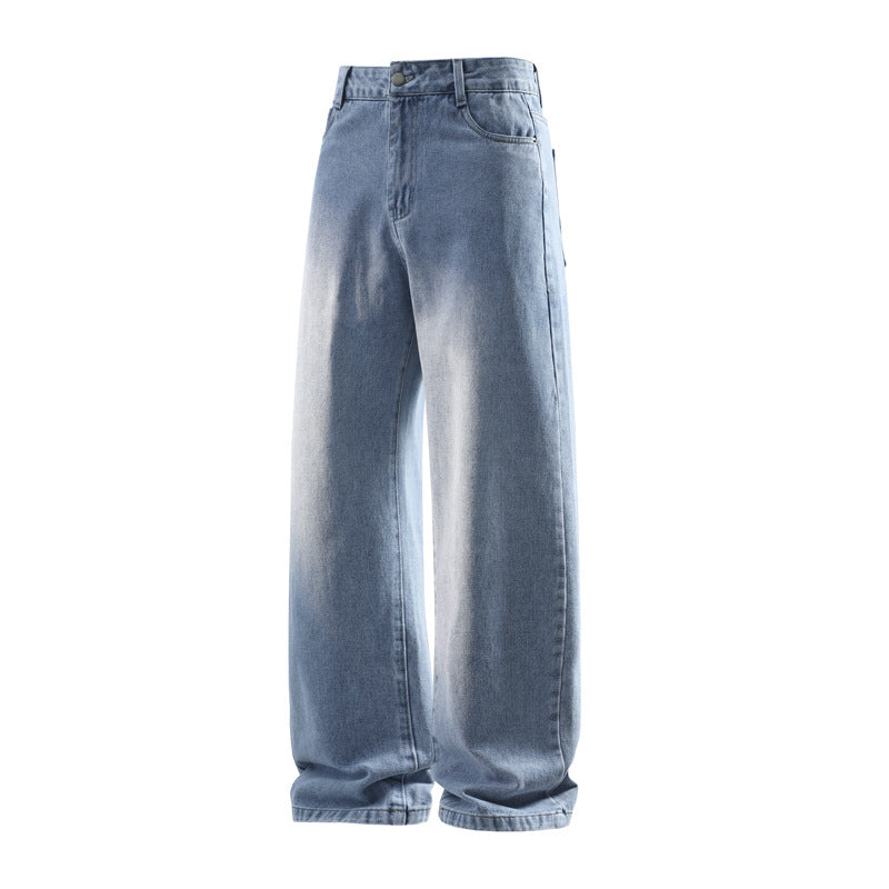 Damen Weite High‑Waist Baggy‑Jeans mit hohem Bund, Five‑Pocket & extra weitem Bein Drune