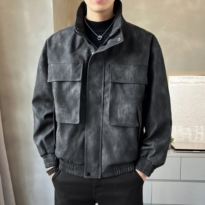 Herren Modische Jacke im urbanen Stil Drune
