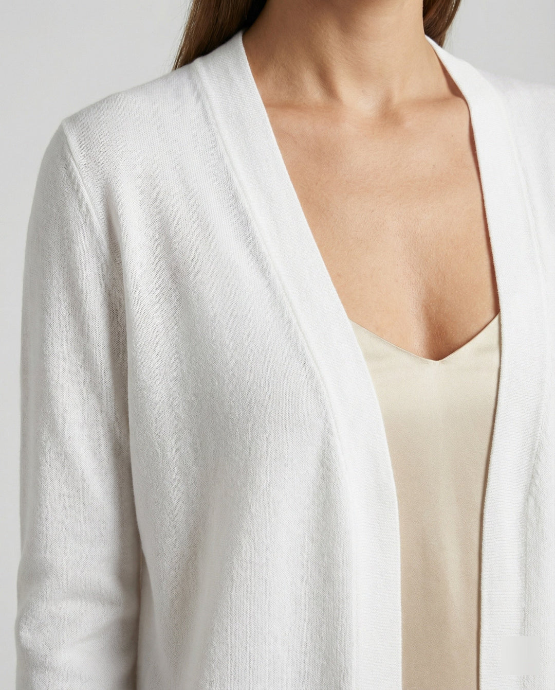 Leichte Damen Sommer Strickjacke Oversize Dünner Cardigan Strick