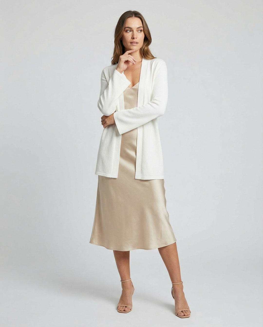 Leichte Damen Sommer Strickjacke Oversize Dünner Cardigan Strick