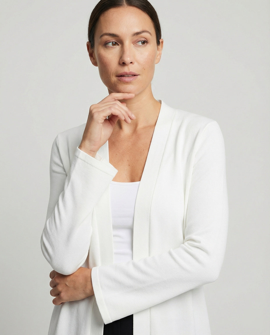 Leichte Damen Sommer Strickjacke Oversize Dünner Cardigan Strick