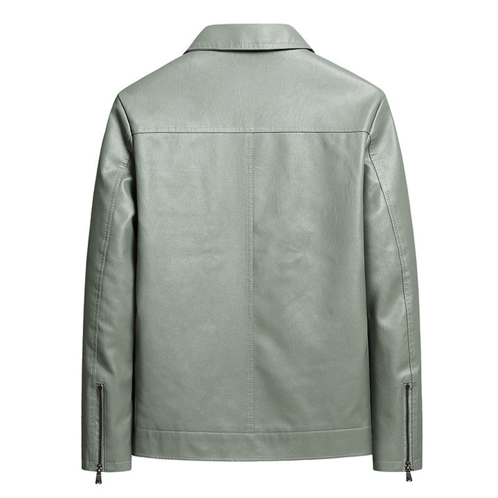 Herren Modische Kunstlederjacke Drune 1788321957