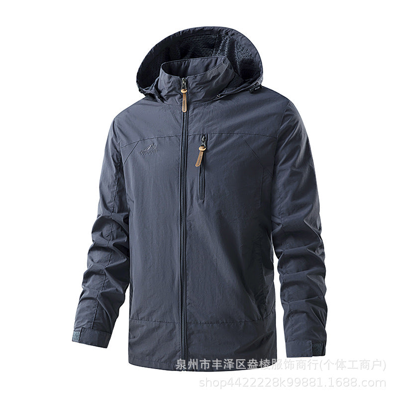 Herren Leichte und wetterfeste Outdoorjacke Drune