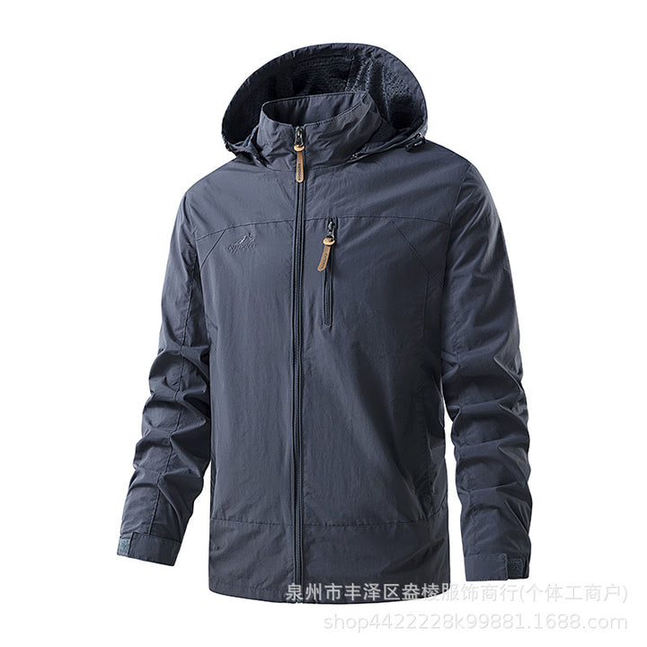 Herren Leichte und wetterfeste Outdoorjacke Drune