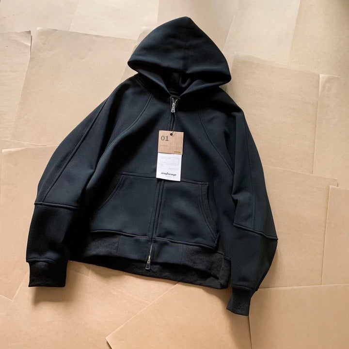 Damen Sportliche Kapuzenjacke Drune