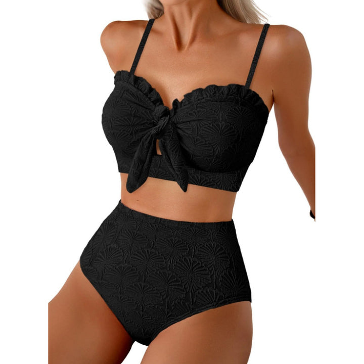 Damen Bikiniset mit hochgeschnittener Hose Drune