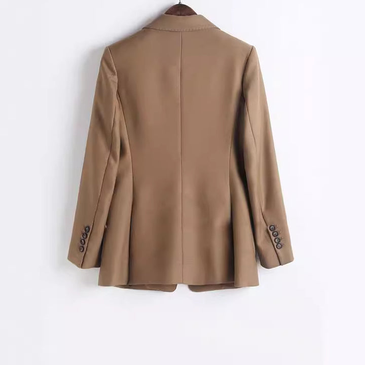 Damen Modischer Blazer mit großen Taschen Drune