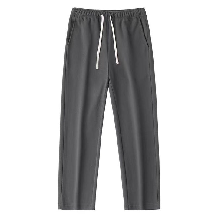 Herren Bequeme Freizeithose mit elastischem Bund und Seitentaschen Drune