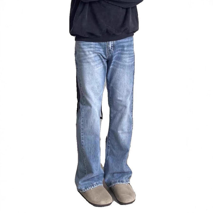 Herren Modische Flared Jeans Drune