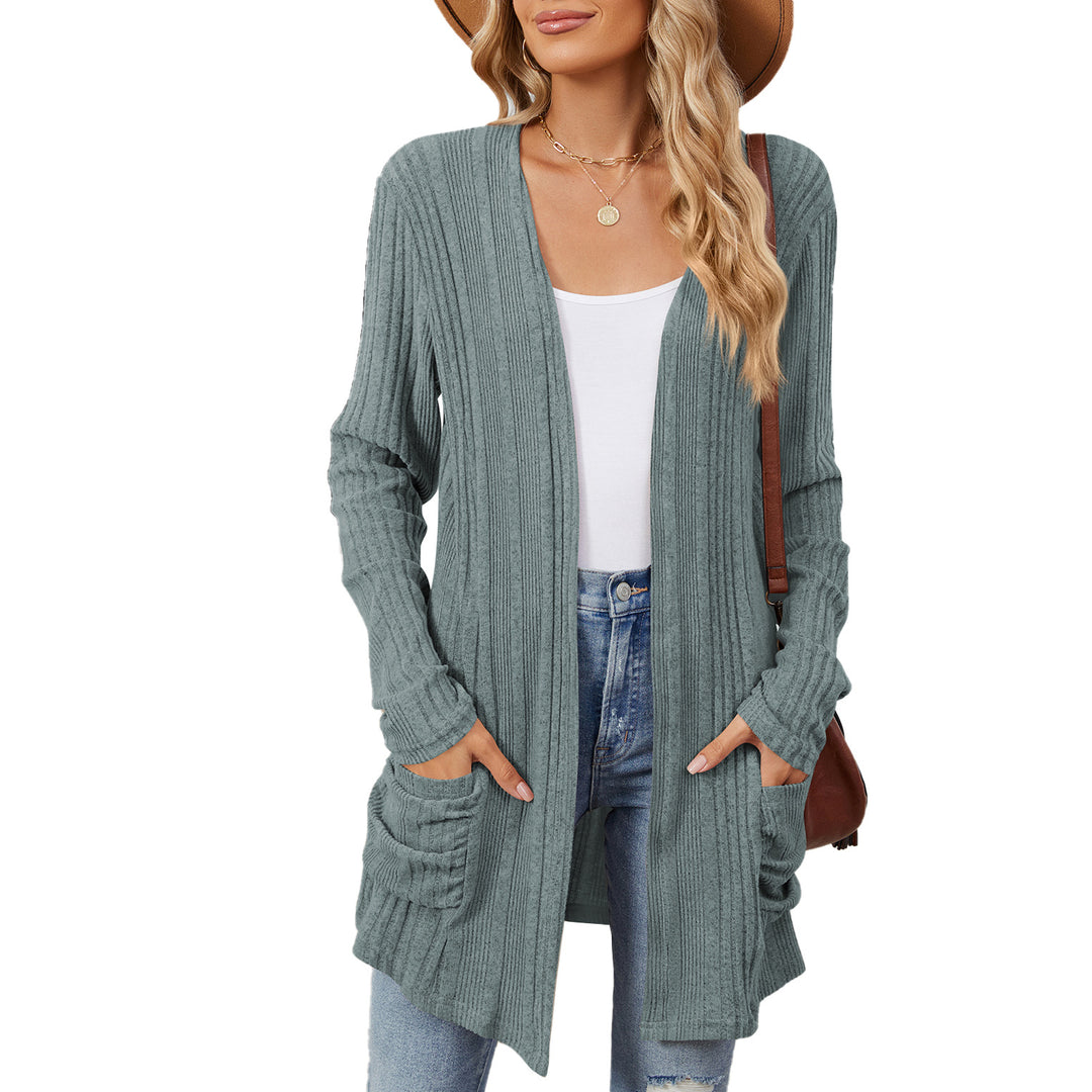 Damen lässiger Strickcardigan Drune