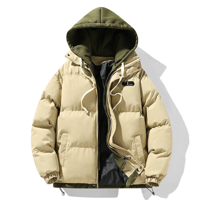 Damen Sportliche Steppjacke mit Kapuze Drune