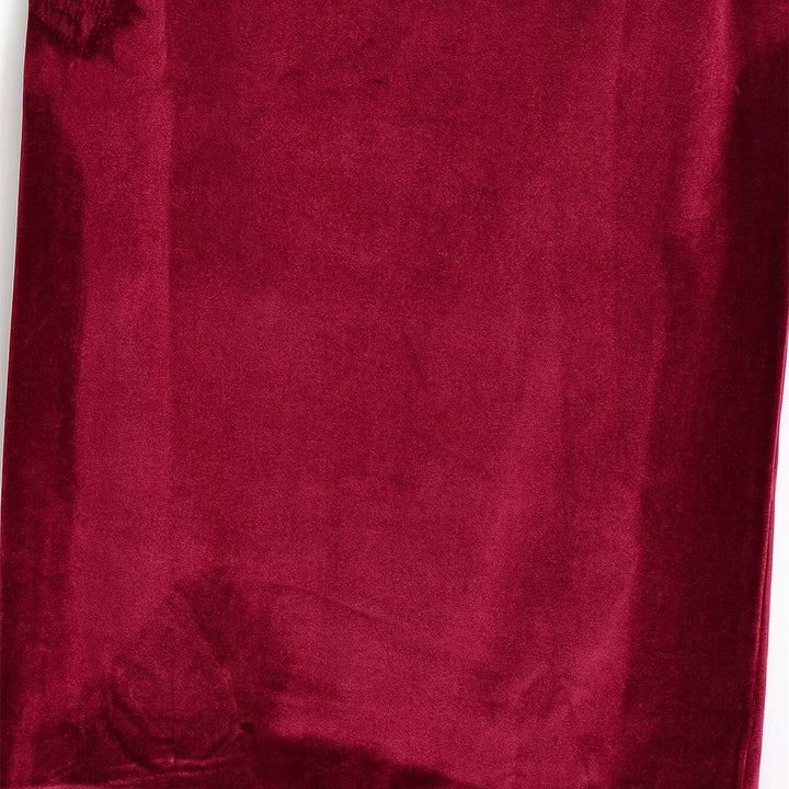 Damen elegantes Maxikleid mit tiefem V-Ausschnitt und fließendem Satin-Finish Drune