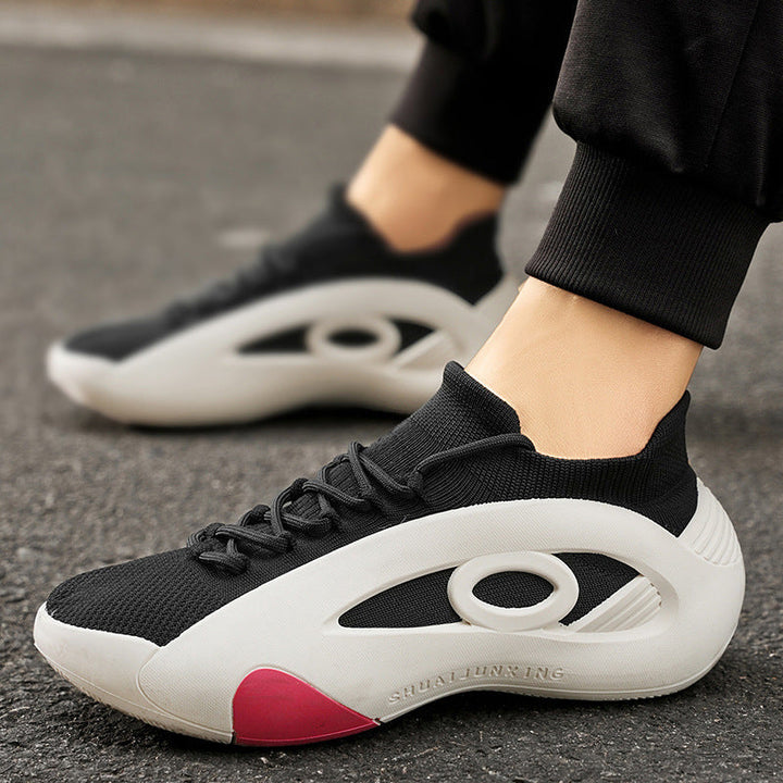Damen Sportliche Sneakers mit flexiblem Sockendesign und dämpfender Sohle Drune