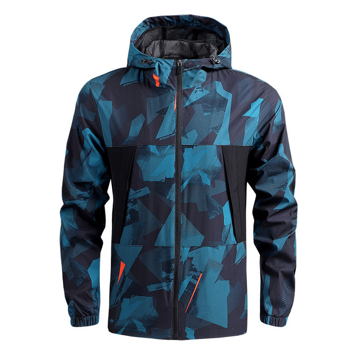 Herren Hochfunktionale Outdoor-Jacke Drune