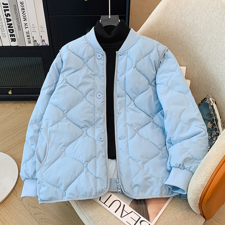Damen Wattierte Blousonjacke mit Reißverschluss und praktischen Taschen Drune